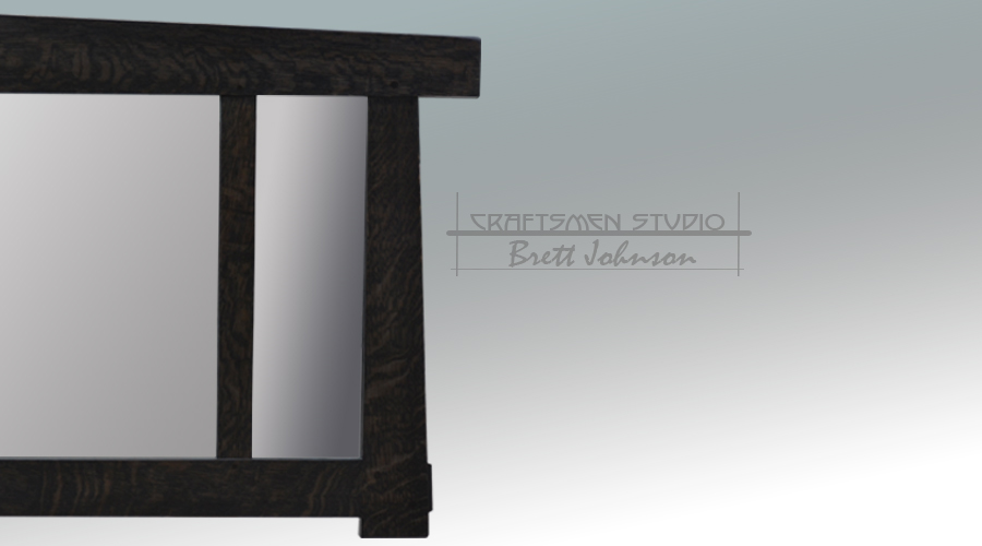 Misson Style Wall Mirror