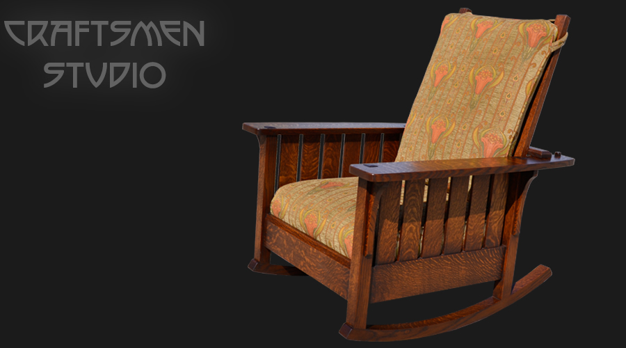 L & JG Stickley Rocking chair | Arts and Crafts Furniture