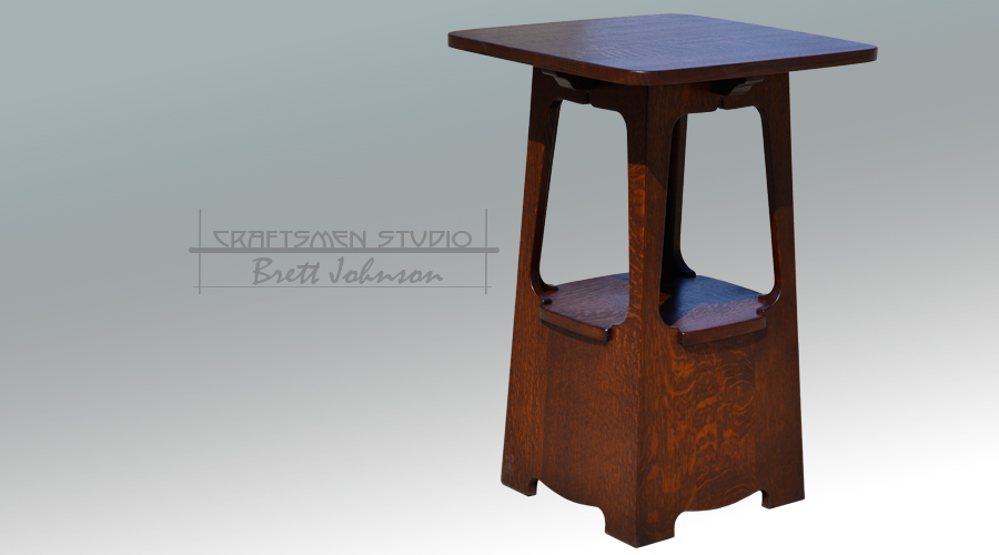 Limbert Tabouret Reproduction | Hand Crafted Arts and Crafts Furniture